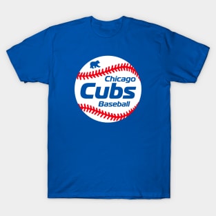 Cubs 80s Retro Ball T-Shirt